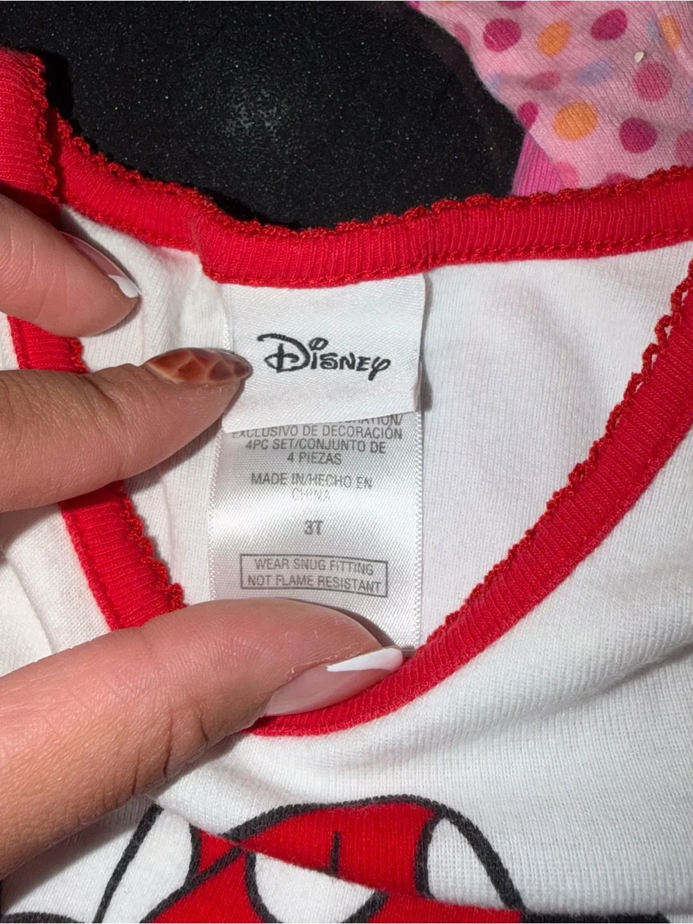 Disney Minnie & Daisy Girls PJ Tops
